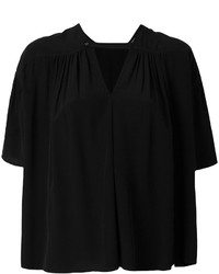 schwarze Bluse von Etoile Isabel Marant