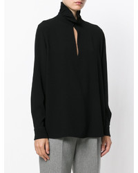 schwarze Bluse von Sonia Rykiel