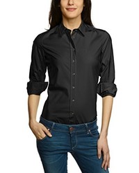 schwarze Bluse von GANT