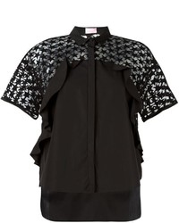 schwarze Bluse von Giamba