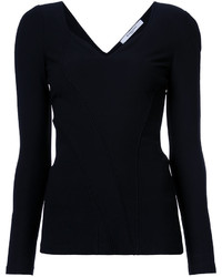 schwarze Bluse von Givenchy
