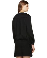 schwarze Bluse von Etoile Isabel Marant