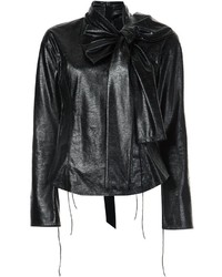 schwarze Bluse von Marc Jacobs