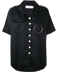 schwarze Bluse von MARQUES ALMEIDA