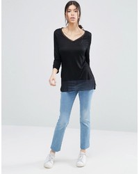 schwarze Bluse von Vero Moda