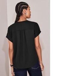 schwarze Bluse von NEXT