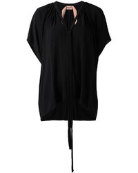 schwarze Bluse von No.21