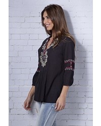 schwarze Bluse von PEACE AND LOVE BY CALAO