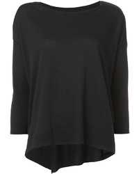 schwarze Bluse von Raquel Allegra