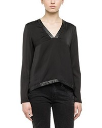 schwarze Bluse von Replay