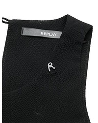 schwarze Bluse von Replay