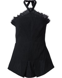 schwarze Bluse von Roland Mouret