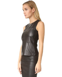 schwarze Bluse von Mackage