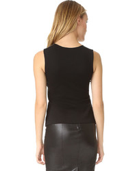 schwarze Bluse von Mackage