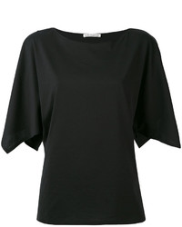 schwarze Bluse von Stefano Mortari