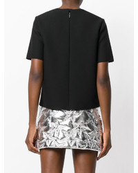 schwarze Bluse von MSGM