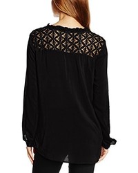 schwarze Bluse von Sublevel