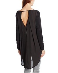 schwarze Bluse von Zabaione