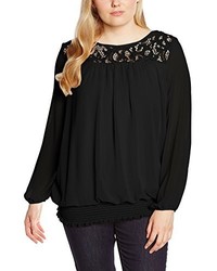 schwarze Bluse von Zizzi