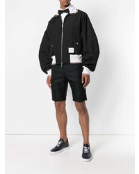 schwarze Bomberjacke von Thom Browne