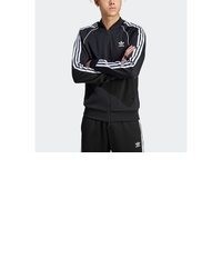 schwarze Bomberjacke von adidas Originals