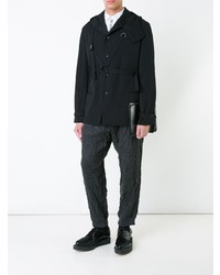 schwarze Bomberjacke von Yohji Yamamoto