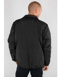 schwarze Bomberjacke von Alpha Industries