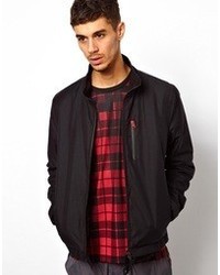 schwarze Bomberjacke von Asos Black