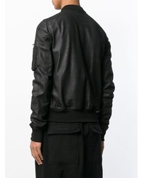 schwarze Bomberjacke von Rick Owens