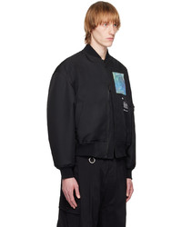 schwarze Bomberjacke von TH