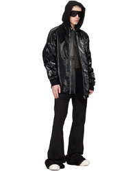 schwarze Bomberjacke von Rick Owens DRKSHDW