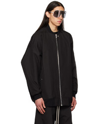 schwarze Bomberjacke von Rick Owens