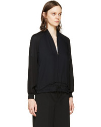 schwarze Bomberjacke von 3.1 Phillip Lim