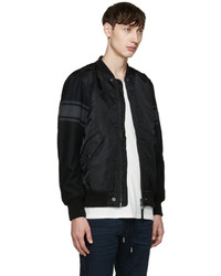 schwarze Bomberjacke von Diesel