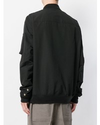 schwarze Bomberjacke von Rick Owens DRKSHDW