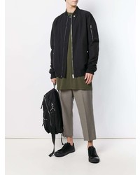 schwarze Bomberjacke von Rick Owens DRKSHDW