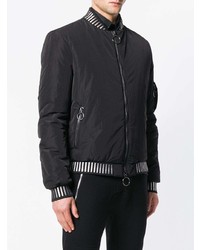 schwarze Bomberjacke von Frankie Morello