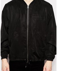 schwarze Bomberjacke von Cheap Monday