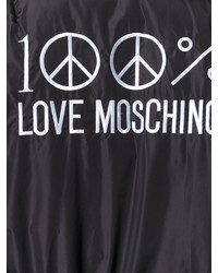 schwarze Bomberjacke von Love Moschino