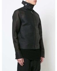 schwarze Bomberjacke von Rick Owens