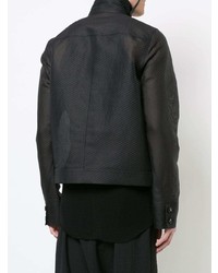 schwarze Bomberjacke von Rick Owens