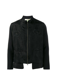 schwarze Bomberjacke von By Walid