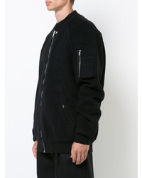 schwarze Bomberjacke von Rick Owens