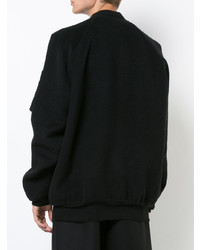 schwarze Bomberjacke von Rick Owens