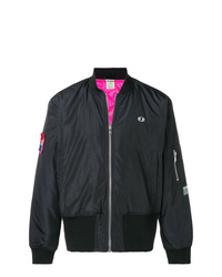 schwarze Bomberjacke von Champion X Wood Wood