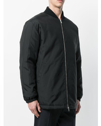 schwarze Bomberjacke von McQ Alexander McQueen