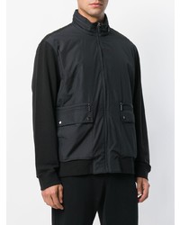 schwarze Bomberjacke von Michael Kors Collection