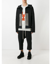 schwarze Bomberjacke von Rick Owens DRKSHDW