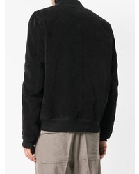 schwarze Bomberjacke von Rick Owens DRKSHDW