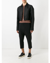 schwarze Bomberjacke von Rick Owens